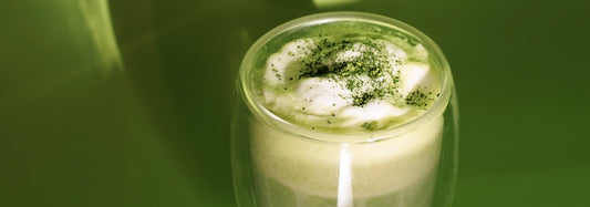 Matcha Latte Zubereitung